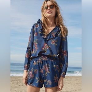 Madewell Honolulu Hibiscus set